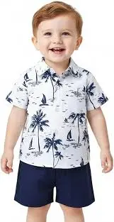 Hawaiian Beach Outfit Set