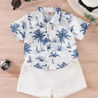 Hawaiian Beach Outfit Set